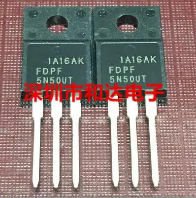 

Free shipping 50PCS FDPF5N50UT FDPF5N50 TO-220F