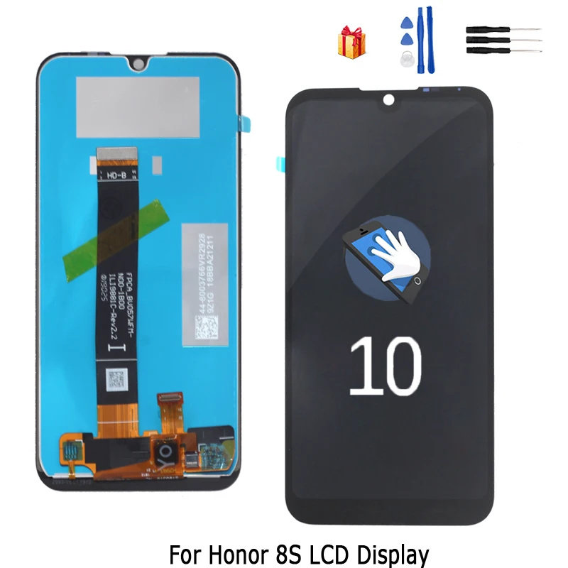 ЖК дисплей для Huawei Honor 8S сенсорный экран дигитайзер в сборе запчасти телефонов