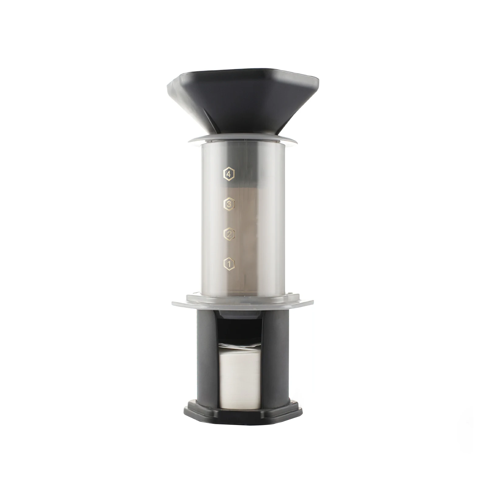 

Stainless Steel Filter Espresso Coffee Makers Portable Cafe French Hand Press Cafe Coffee Pot For AeroPress Machine Dropshipping