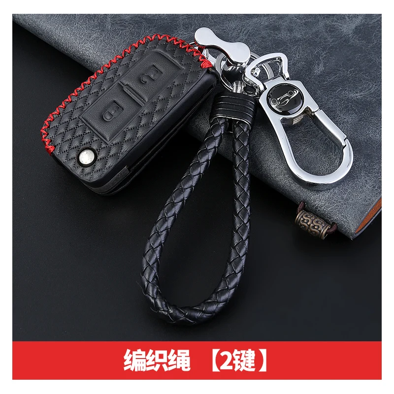 Cowhide car key case cover For Nissan X-Trail Juke Qashqai Micra Pulsar 2014-2019 Rogue Murano Navara NP300 NV200 Patrol Kicks | Автомобили