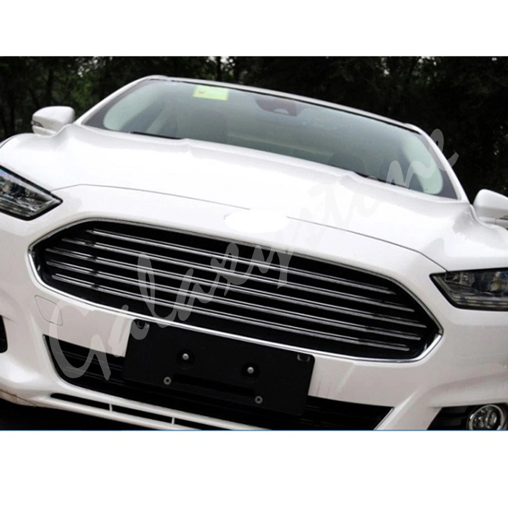 Решетчатый бампер с сотовой сеткой подходит для Ford Mondeo Fusion 2013 2014 2015 2016 передний