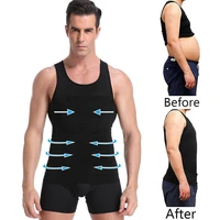be in shape man compression vest body shaper slimming tank top abdomen reducer fat belly shaping underwear tops shapewear
