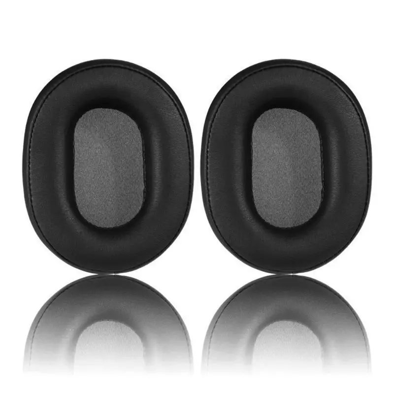

High Quality 2PCS Sheepskin Earpads Soft Foam Ear Cushion Cover for ATH-MSR7 M50X M40X M30/20 R9UB