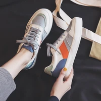 fashion women sneakers platform shoes 2021 spring new casual flats mixed color sneakers women comfortable female vulcanize shoes
