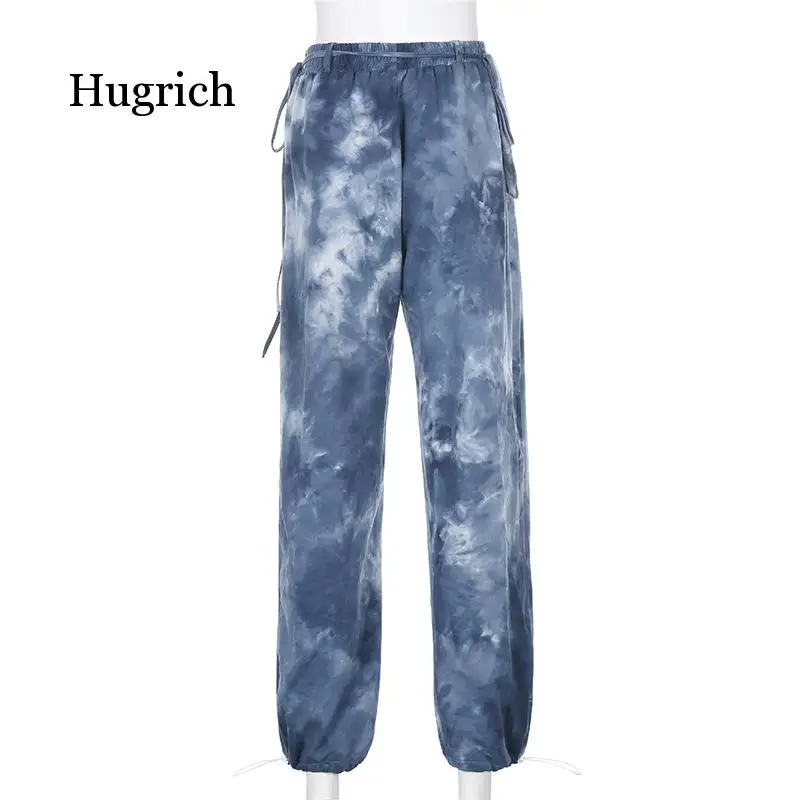 Женские прямые повседневные джинсовые брюки High Street с индивидуальным дизайном и