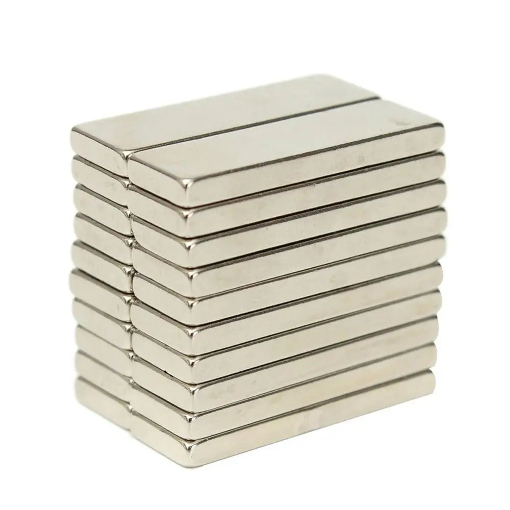 

20Pcs 30x10x3mm N50 NdFeB Magnetic Materials Strong Rare Earth Bar Block Shape Neodymium Magnets