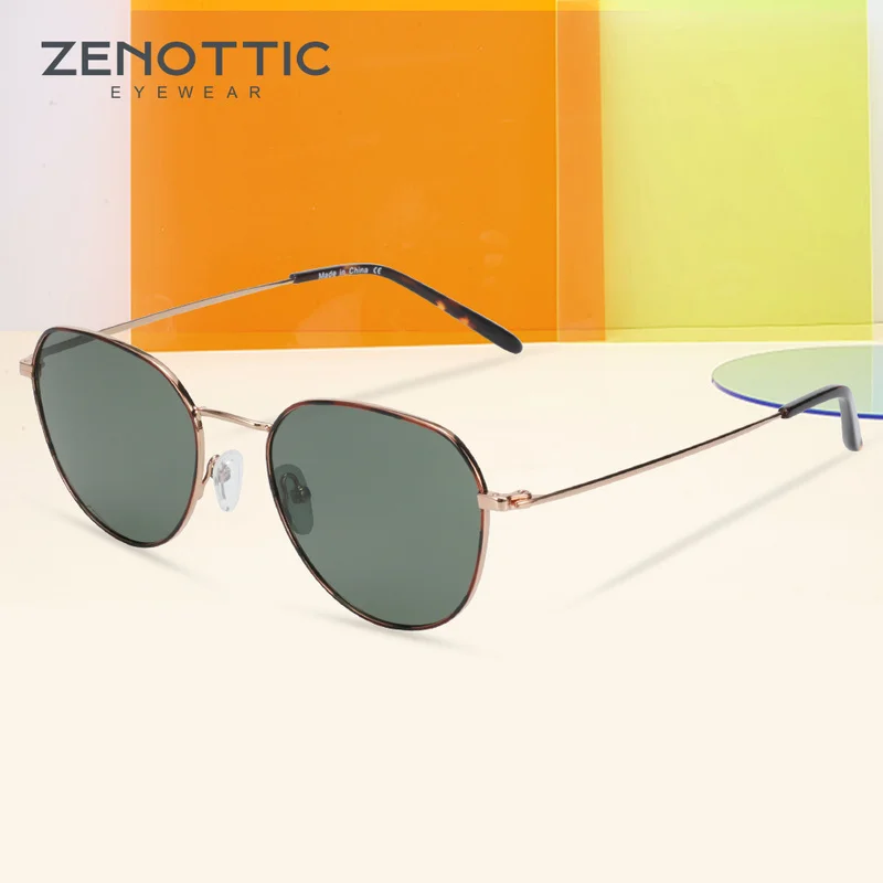 ZENOTTIC поляризованные солнцезащитные очки брендовые летние для вождения с линзами