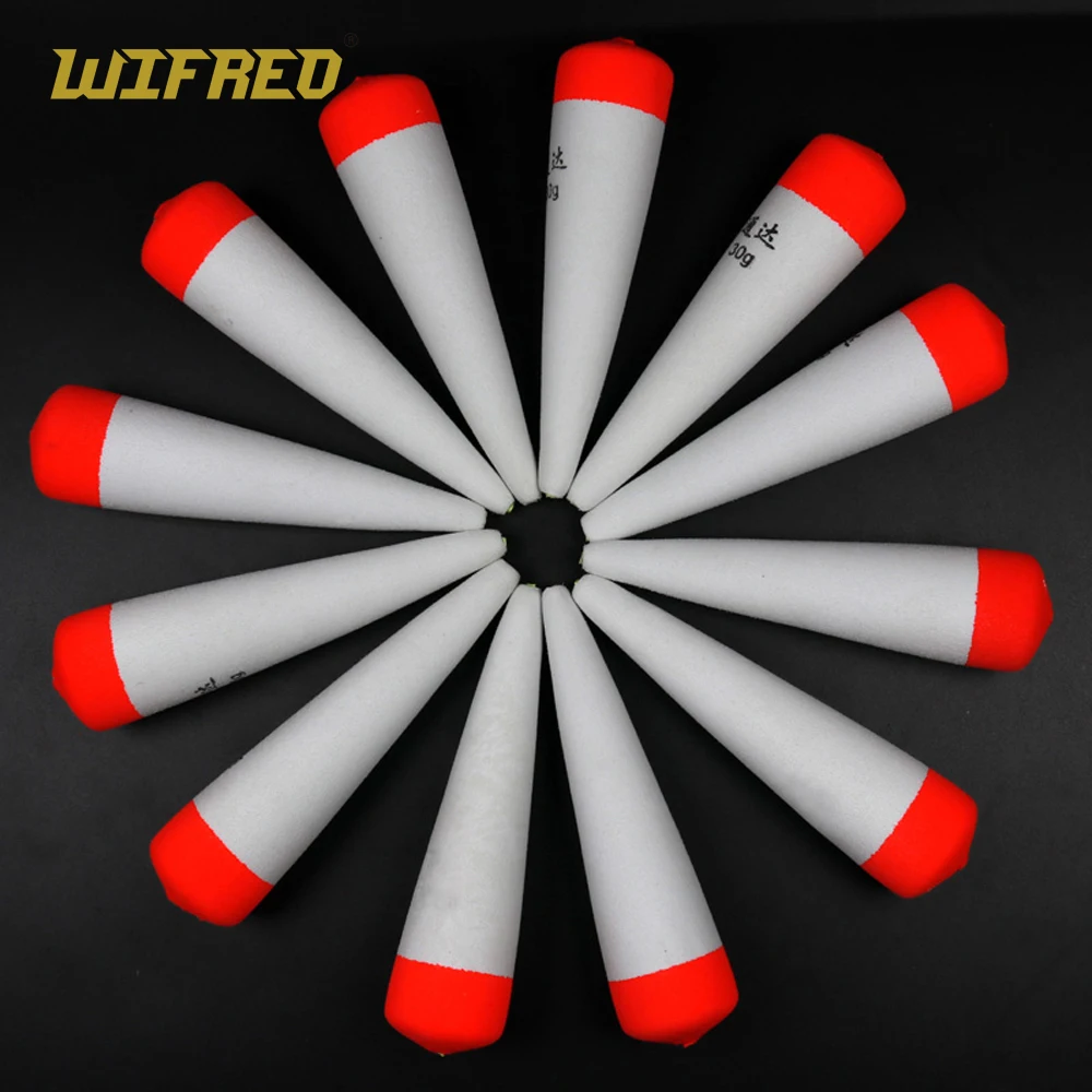 

Wifreo 12pcs 15g 20g 30g Buoyancy EVA Inline Bobber Float Saltwater Fishing Floats Catfish Pike Live Bait Float