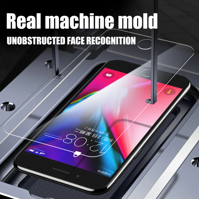 Защитное стекло закаленное для iPhone 11 Pro Max XR XS X 8 7 6 6S Plus 5|Защитные стёкла и плёнки
