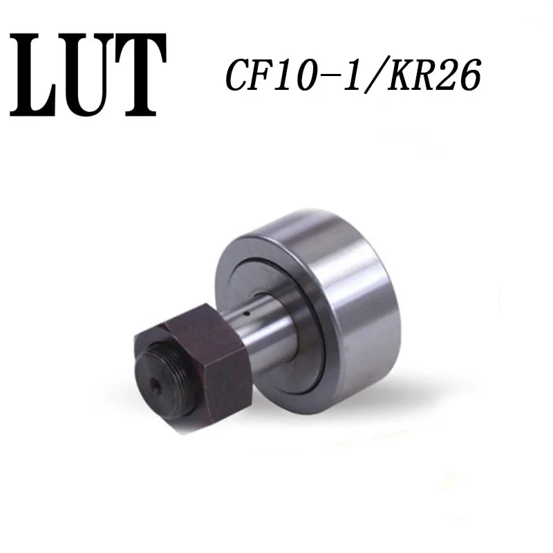 

High quality 10pcs/lot KR26 KRV26 CF10-1 Cam Follower Needle Roller Bearing M10X1.25 10mm Wheel And Pin Bearing cf10-1 kr-26