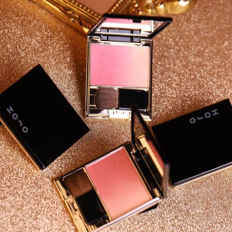 

Face Blusher Palette Natural Mineral Powder Pink Cheek Red Waterproof Long Lasting Gradient Color Facial Blush Makeup Maquiagem