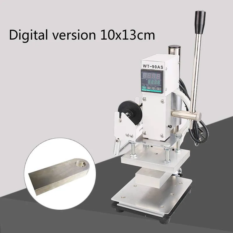 Машина для горячего тиснения фольгой тиснение кожи инструмент логотипа