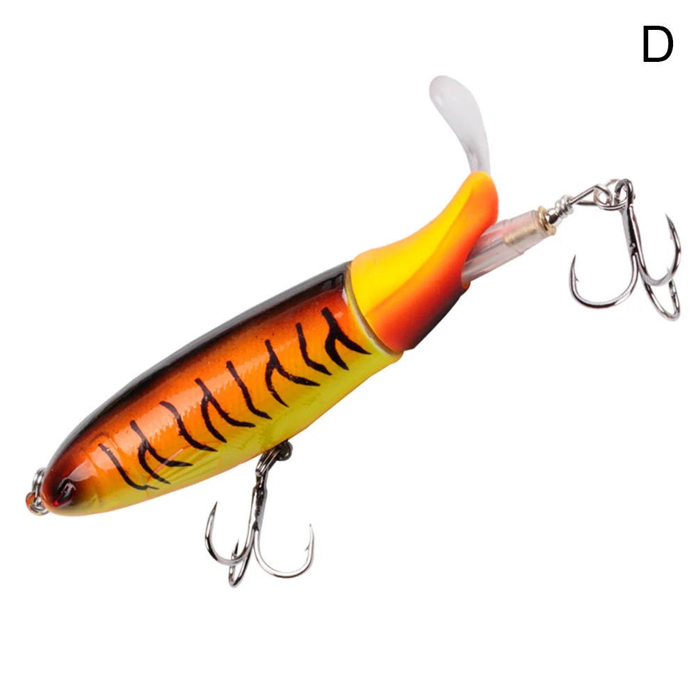 Новинка 1 шт. вращающийся хвост для глаз окунь приманка рыбалки рыбы с двумя