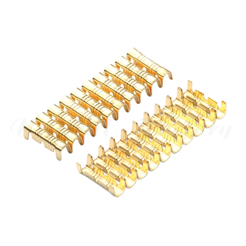 100Pcs/Set U-type Docking Connector Line Pressing Button Quick 0.5 to1.5 mm2/2-2.5mm2 Connect Terminal Wiring factory wholesale |
