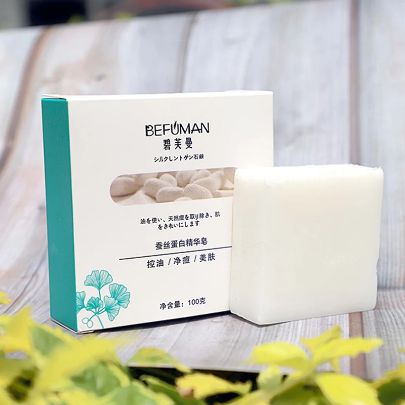 Шелковое белковое мыло для ухода за кожей 100 г | Красота и здоровье