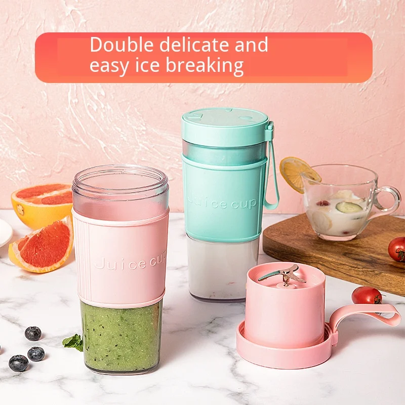 portable blender usb mixer electric juicer machine smoothie mini food processor personal cup juice blenders | Бытовая техника