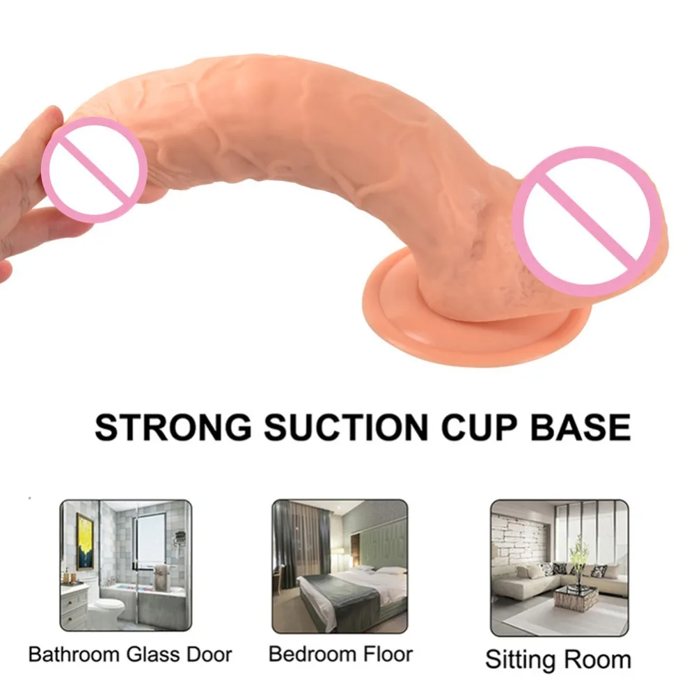 9-дюймовый огромный фаллоимитатор реалистичный толстый гигантские взрослые