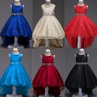 Детское кружевное платье для девочек 5-13 лет