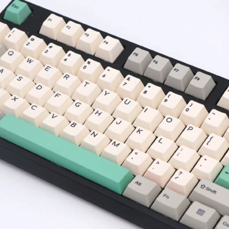 126 клавиш 9009 колпачки PBT сублимационная вишневая высота механические клавиатуры