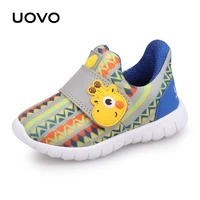 uovo baby toddler casual shoes boys girls spring breathable little kids footwear hook and loop size 22 30