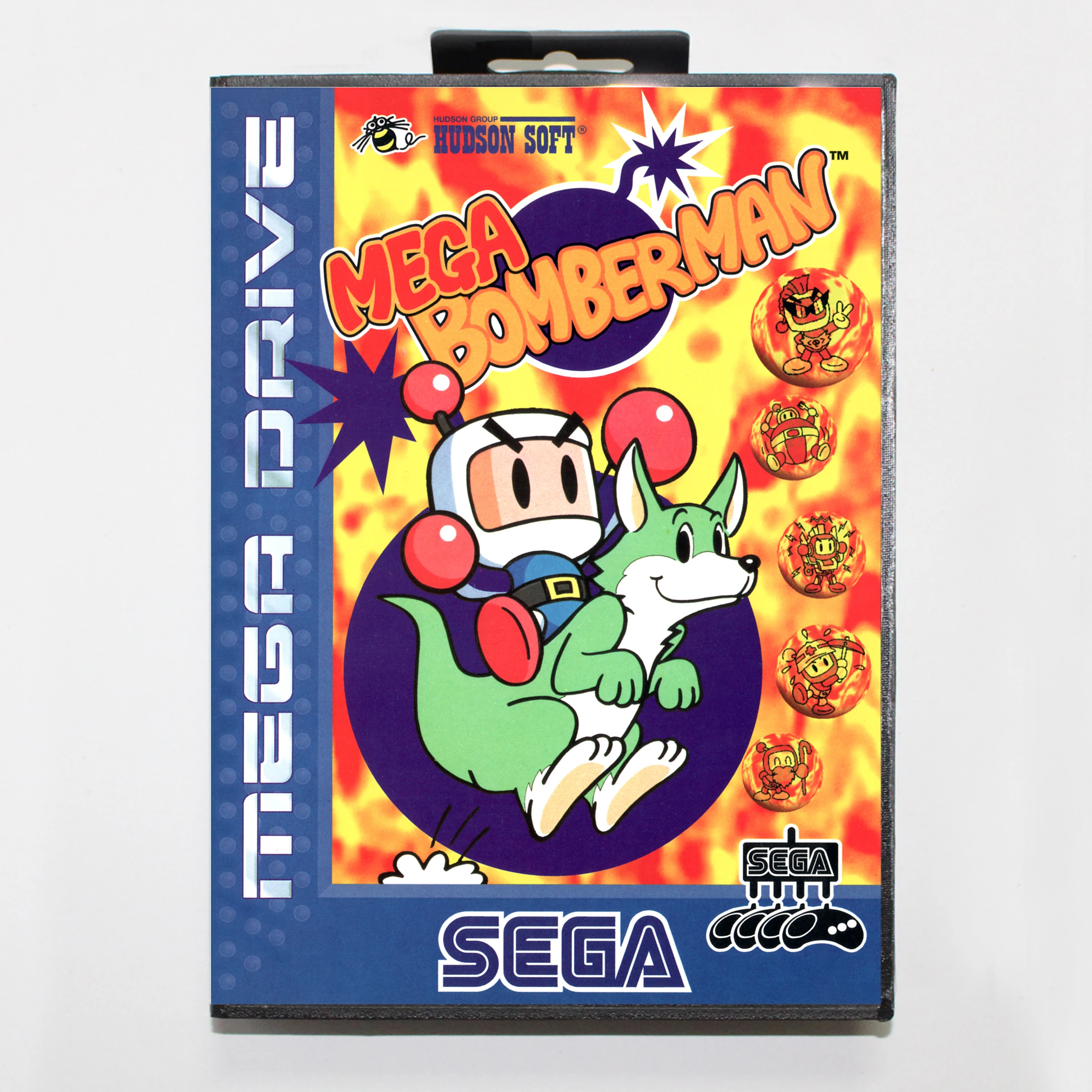 Mega Bomberman 16 бит MD игровая карта для Sega Mega Drive/ Genesis с розничной коробкой