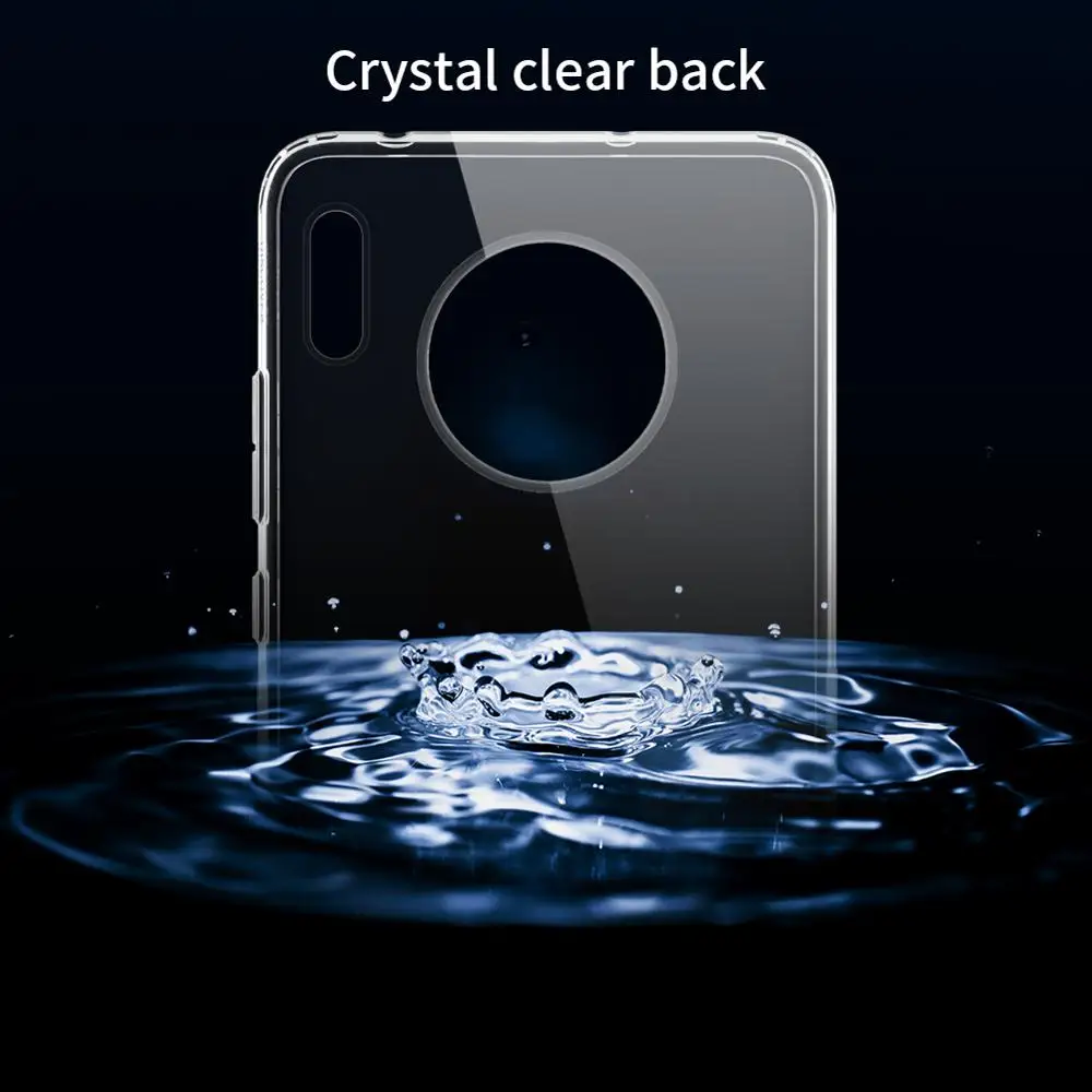 Чехол NILLKIN Nature для huawei Mate 30 чехол телефона из ТПУ прозрачный мягкий накладка