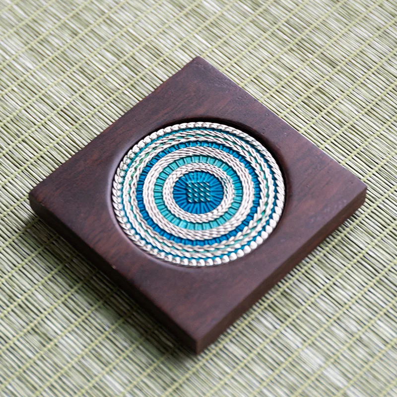 Подставка для чайного сервиза из массива дерева в японском стиле | Дом и сад