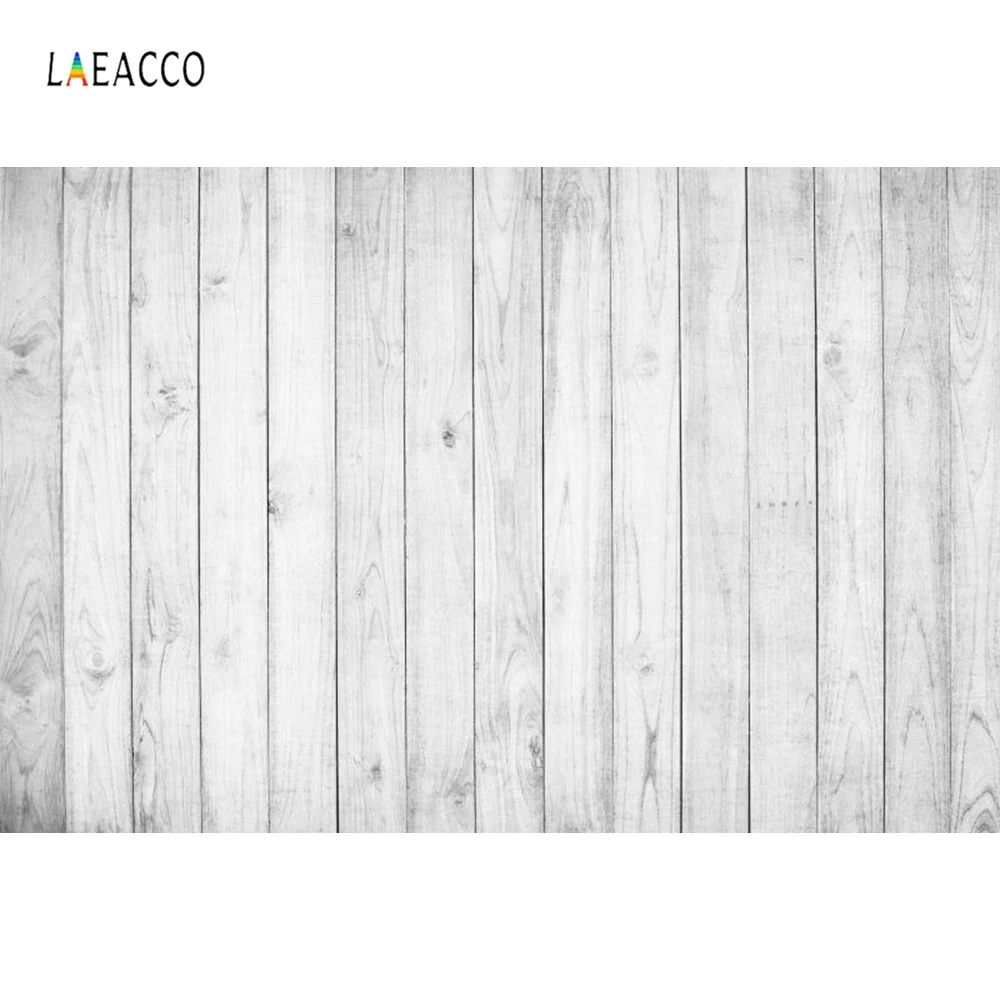 Фотофоны Laeacco реквизит для фотосъемки серые деревянные доски текстура дерева