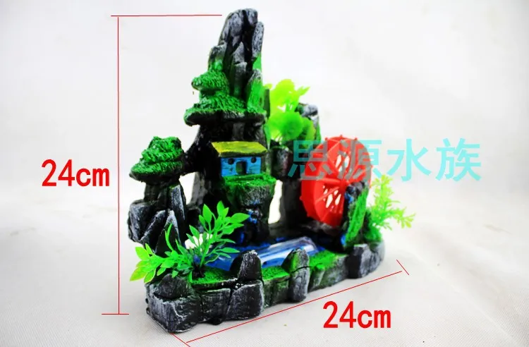 

Supply of aquarium resin crafts aquarium ornaments fish tank landscaping plants animal figures wholesale resin Bridge