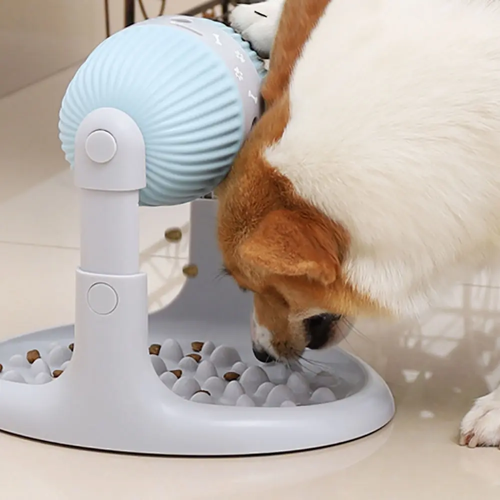 

Pet Fun Bowl Feeder Dog Cat Feeding Toys Roller Puzzle Food Leakage Toy Fiddle Rolling Falling Snacks Exercise Fun Pets Supplies