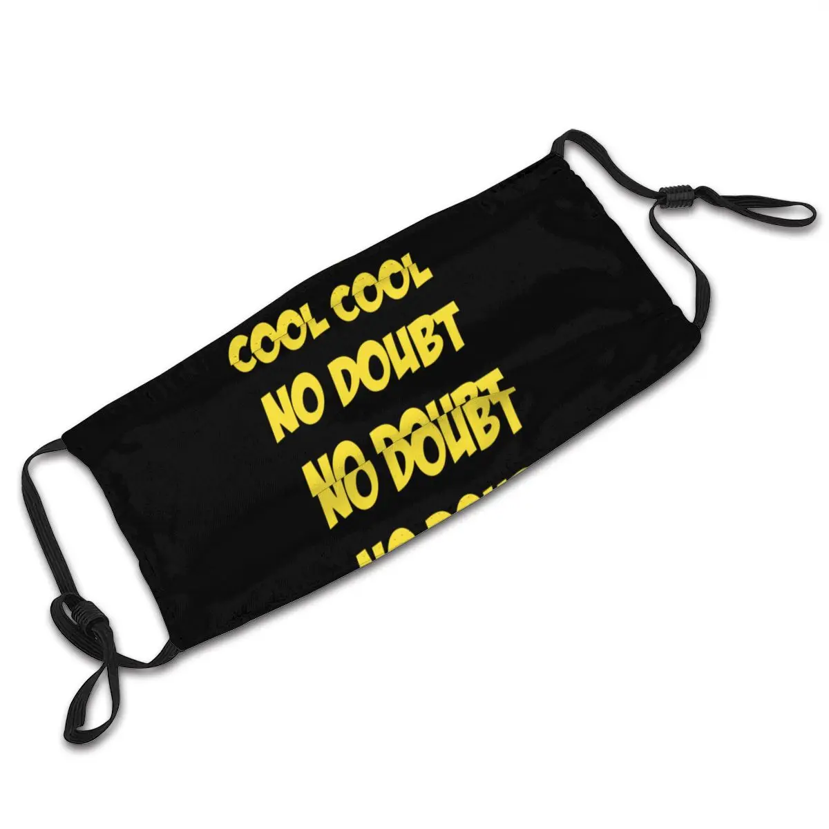 

Anti Bacterial Dust Protection Cover Cool Cool No Doubt No Doubt Brooklyn Nine-Nine Face Mouth Mask With PM2.5 Filters