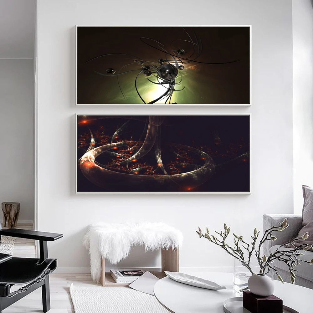

Abstract oil painting circular handicraft art canvas painting living room corridor office study home decoration mural