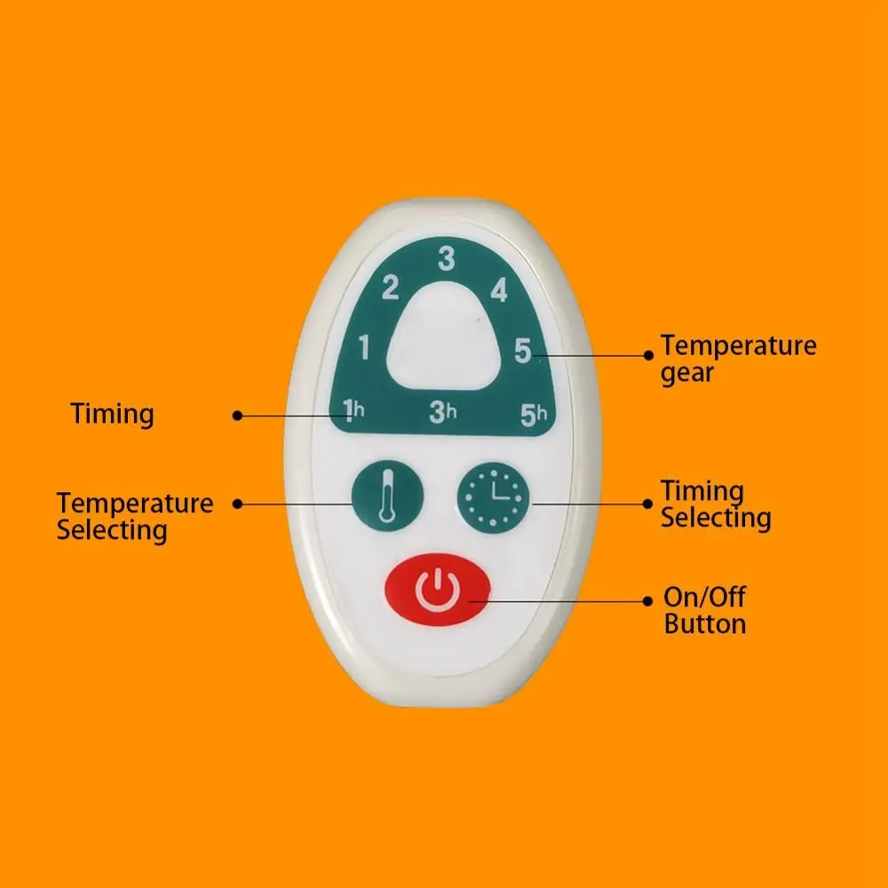 

Heating Shoulder Neck Lumbar Vest Supports Moxibustion Hot Compress Physiotherapy Relieve Muscle Pains Fatigues US Plug 100-240V