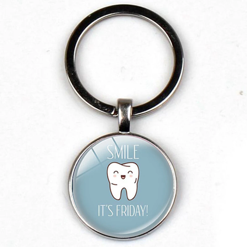 Новый стеклянный купол подвесное кольцо для ключей праздничный сувенир