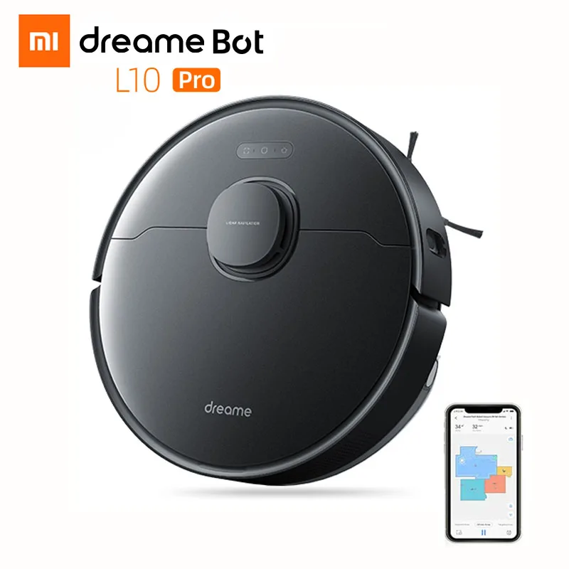 

Dreame L10 Pro 4000Pa Mini Auto Dust Collection Robotic Automatic With Docking Floor Sweeper Vacuum Cleaner Robot