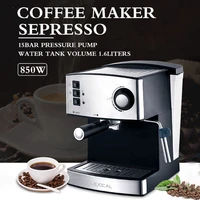 15 bar 1 6l coffee maker fully automatic espresso cappuccino machine for office home multifunctional steam with milk frother kf8