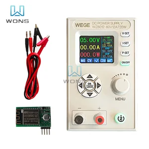 WZ6012 High-power Adjustable Digital Controlled DC Power Supply Step-down Charging Module Constant V