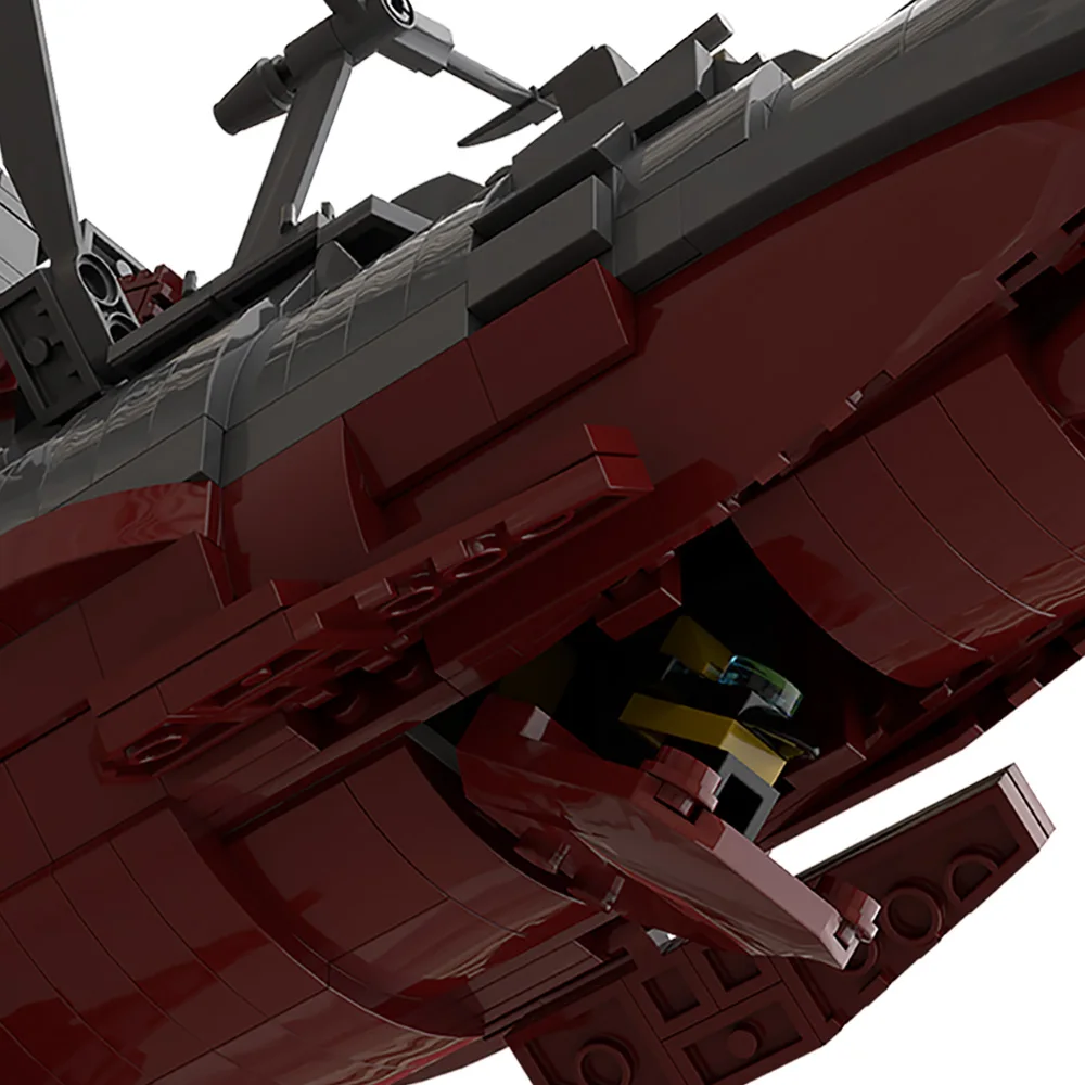 Конструктор MOC 31693 для детей Классический анимационный космический корабль