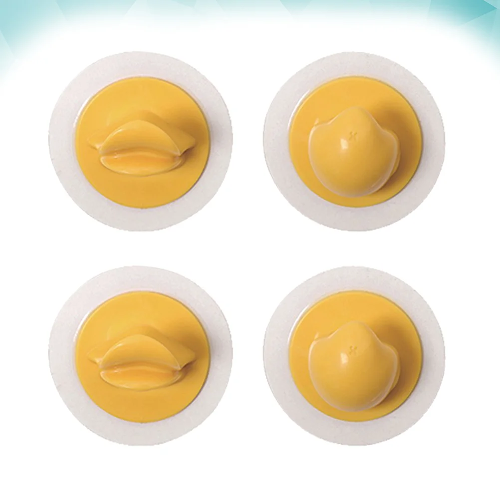 

4 шт., креативные настенные крючки из АБС-пластика