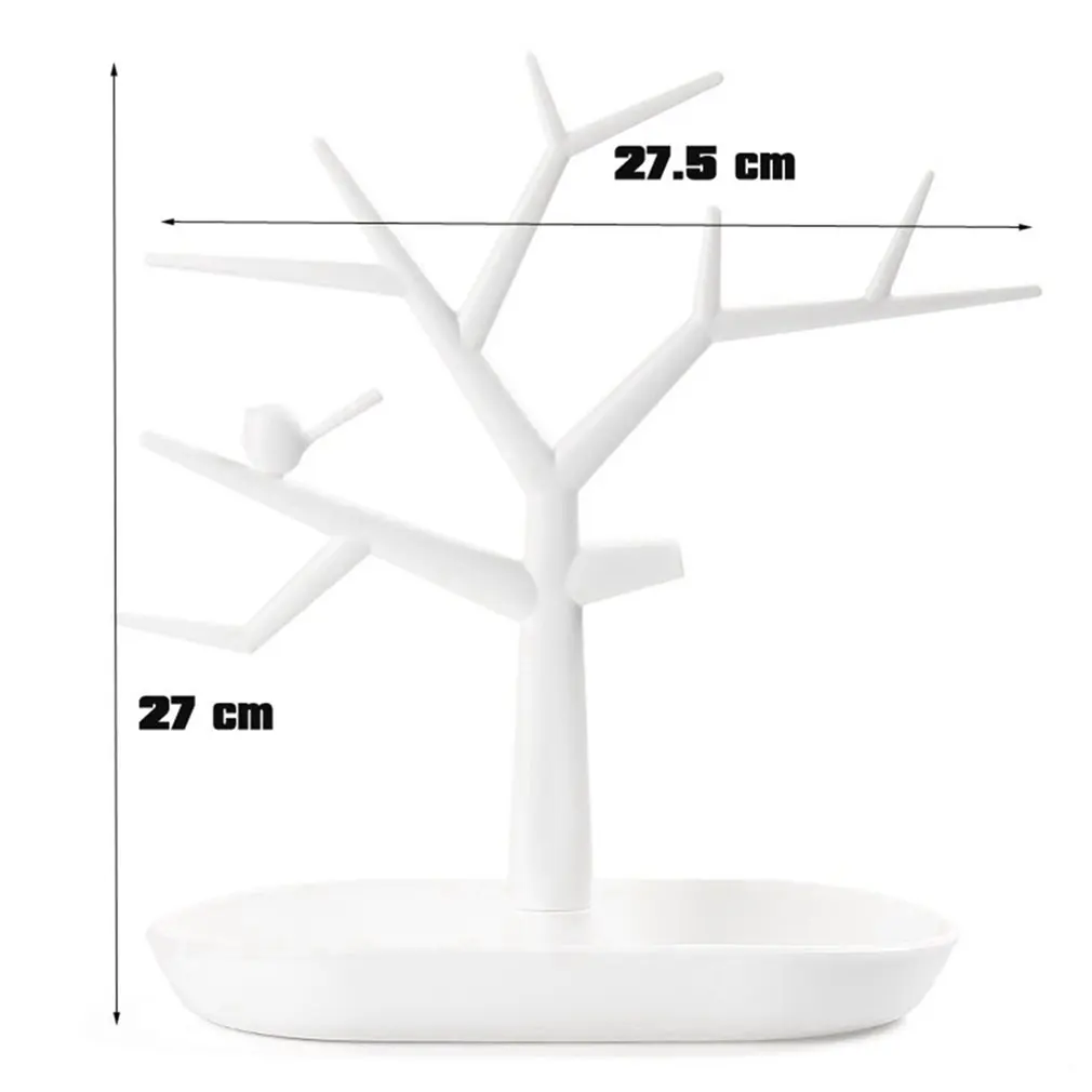 

Stylish Tree Shape Jewelry Stand Popular Beauty And Health Jewelry Necklace Ring Earring Display Organizer Holder Show Rack