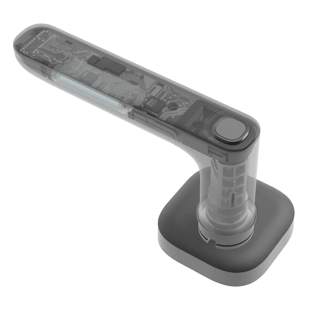 r2 smart door lock apartment office wooden door household electronic smart powered bluetooth fingerprint smart lock door diy free global shipping