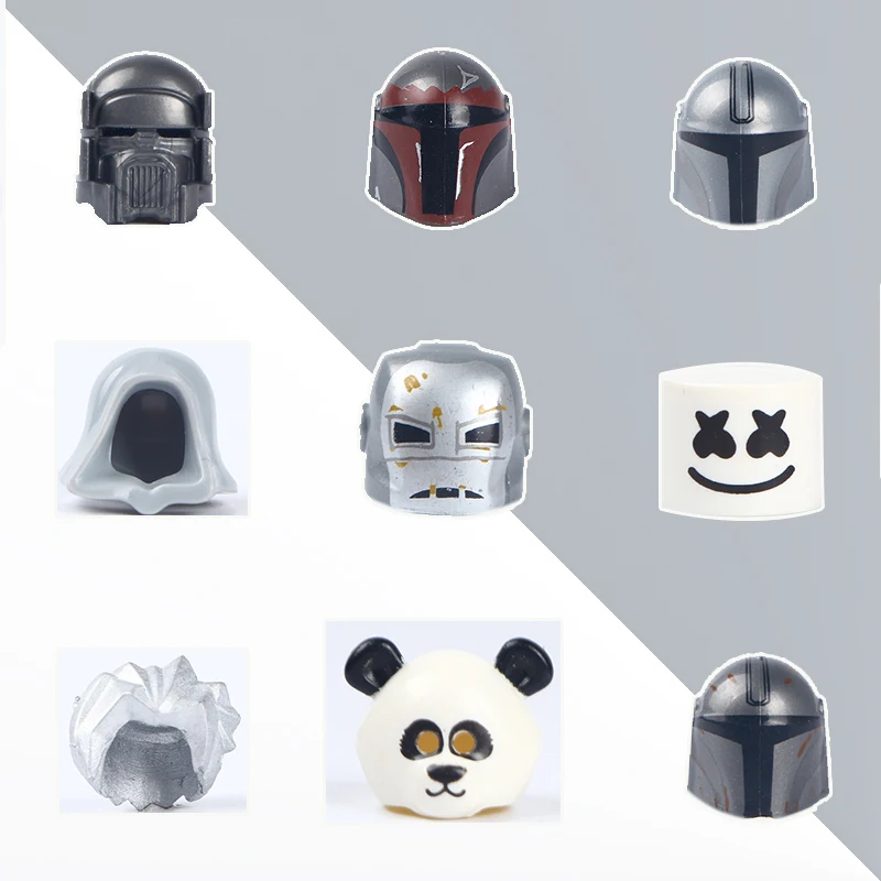 10 шт./лот крупными партиями фигурки из сериала аниме шлем шляпа аксессуары