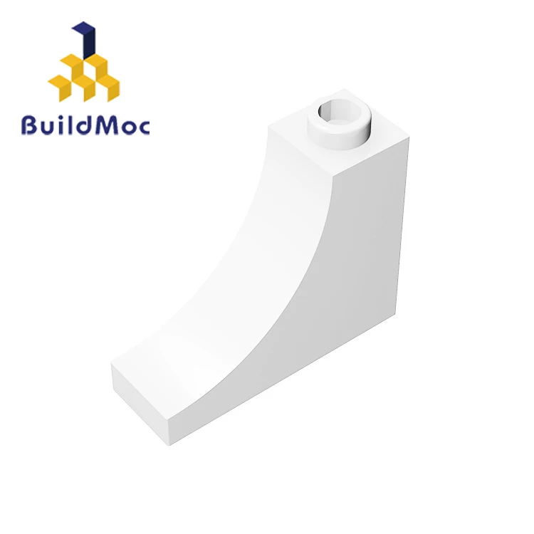 BuildMOC 18653 1x3x2 изогнутые кирпичные строительные блоки, детали DIY, развивающие игрушки, креативный подарок - Цвет: M0627-06
