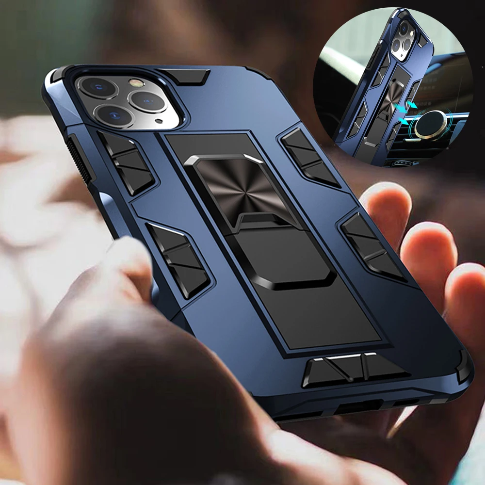 Защитный противоударный чехол для телефона Apple iPhone 12 11 Pro Max i X XR XS 8 7 6S 6 Plus