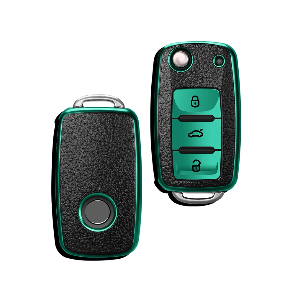 Чехол для автомобильных ключей из ТПУ чехол с полным покрытием VW Passat Golf GLI 7 mk7 Jetta