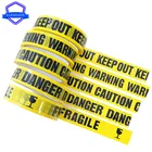 1 рулон, 24 мм * 25 м, желтые Предупреждение ждающие ленты, наклейки сделай сам, предупреждающие опасные барьеры, напоминания о безопасности для магазина, склада, фабрики, школы
