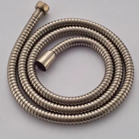 59 150cm brushed nickel bath fitting hand shower hose 12 connection bathroom accessory aba023