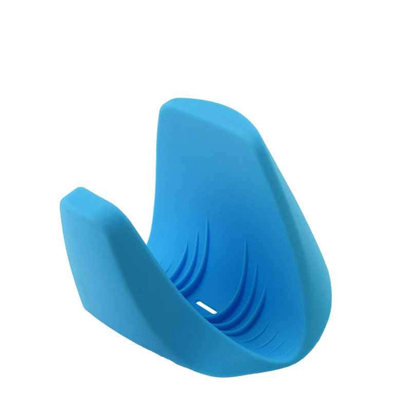 Силиконовые термостойкие Противоскользящие силиконовые перчатки с зажимом для