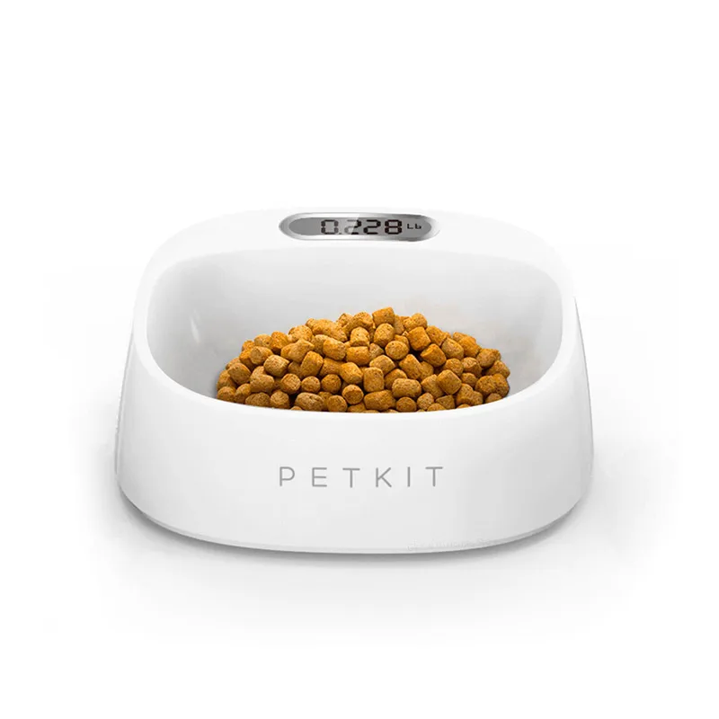 

PETKET intelligent weighing cat dog bowl waterproof antibacterial U-shaped bowl simple convenient scientific