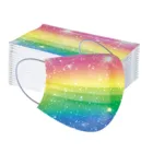 Маска для лица одноразовая трехслойная из нетканого материала, 50 шт.